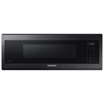 Image of Samsung Over-The-Range Microwave - 1.1 Cu. Ft. - Black Stainless Steel