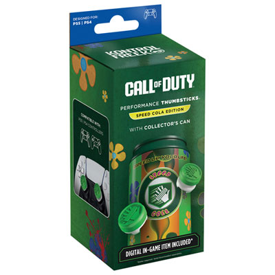 Manchons De Performance Call Of Duty Speed Cola De Kontrolfreek Avec Canette De Collection Pour Ps5