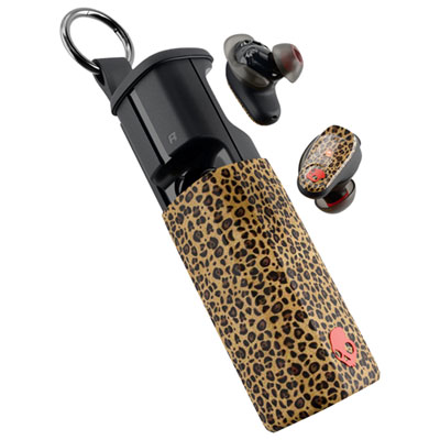 Écouteurs Boutons 100 % Sans Fil À Suppression Du Bruit Method 360 De Skullcandy Avec Son De Bose - Léopard I love them