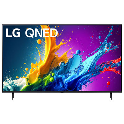 Open Box - LG 43" 4K UHD HDR QNED webOS Smart TV (43QNED80TUC) - 2024