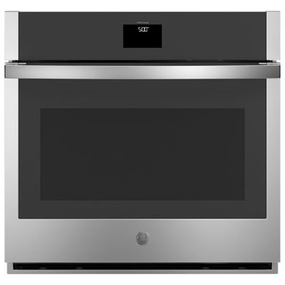 "Open Box - GE 30"" 5.0 Cu Ft True Convection Electric Wall Oven (JTS5000SVSS) -Stainless Steel -Scratch & Dent"
