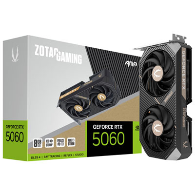 Image of ZOTAC Gaming GeForce RTX 5060 AMP 8GB GDDR7 Video Card