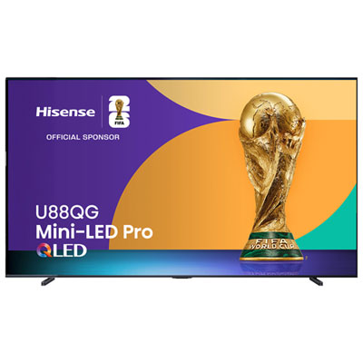 Hisense 85" U88QG Series 4K UHD HDR Mini-LED QLED Pro Smart Google TV (85U88QG) - 2025 Best all around TV