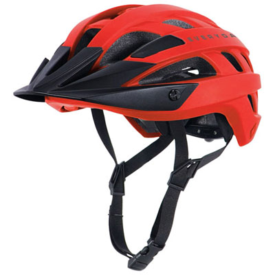 Everyday Essentials Element Bicycle Helmet - 54-61cm - Red
