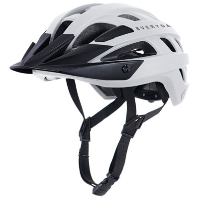 Everyday Essentials Element Bicycle Helmet - 54-61cm - Silver