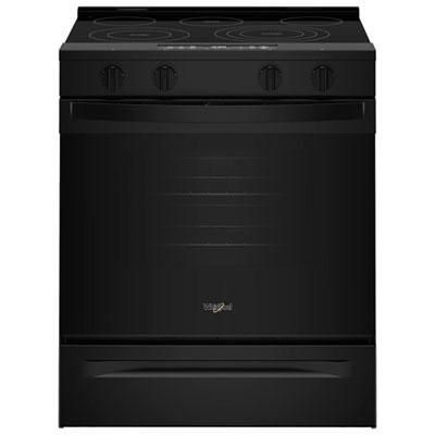 Whirlpool 30" 5.3 Cu. Ft. Fan Convection 5-Element Slide-In Electric Air Fry Range (YWSES5030SB) - Black I have not had time to use all the settings yet, but I love the cook stove and oven bake