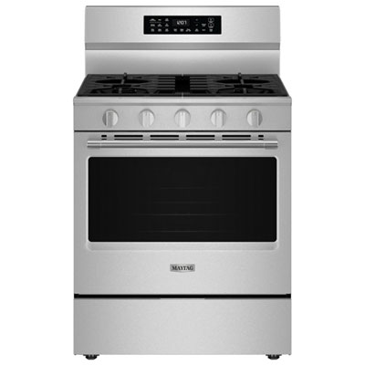 Maytag 30" 5.0 Cu. Ft. Fan Convection 5-Burner Freestanding Gas Air Fry Range (MFGS7030SZ) - Stainless Steel Love love love!!
