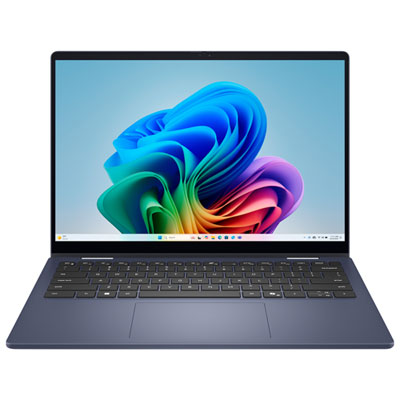 Portable Copilot+ Pc À Écran Tactile 2-En-1 Plus De 14 Po De Dell - Bleu Minuit (Ryzen Ai 7 350 D'amd/ram 16 Go/ssd 1 To)