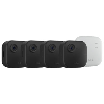 Système De Surveillance Avec Caméras Hd Intégrale 1080P Sans Fil Outdoor 4 De Blink Avec Module Sync Core Xr - Ensemble De 4 Best Cameras