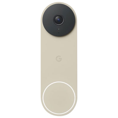 Google Nest (Wired) Wi-Fi Video Doorbell (3rd Gen) with Gemini - Linen Love it!