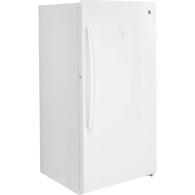 Open Box - GE 17.3 Cu. Ft. Frost-Free Upright Freezer (FUF17SMRWW) - Scratch & Dent