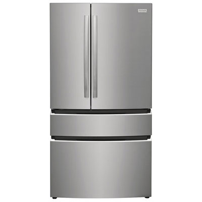 "Open Box - Frigidaire Gallery 36"" 22.1 Cu Ft French Door Refrigerator w/ Water Dispenser- SS - Perfect Condition"