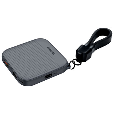 Concentrateur Mobile Magnétique Usb-A/usb-C De 100 W Avec Hdmi De Kopplen - Gris Cosmique