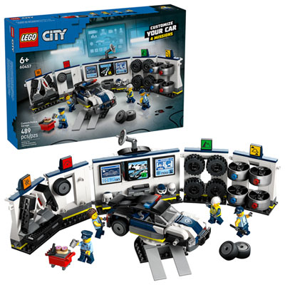 LEGO City Police: Custom Police Car Garage - 489 Pieces (60457) Great Lego set