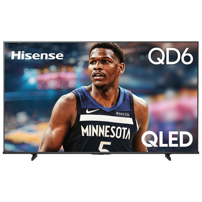 Hisense 75" QD6QF Series 4K UHD HDR QLED Fire TV Smart TV (75QD6QF) - 2025