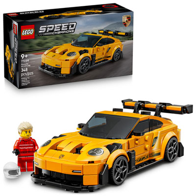Lego Speed Champions : La Supervoiture Porsche 911 Gt3 Rs - 348 Pièces (77239) Love