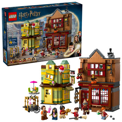 LEGO Harry Potter: Quality Quidditch Supplies & Ice Cream Parlour - 795 Pieces (76452) Love