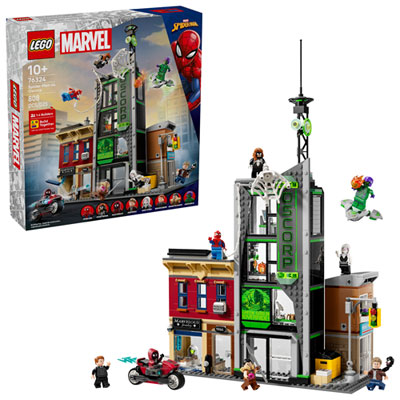 LEGO Super Heroes Marvel: Spider-Man vs. Oscorp - 808 Pieces (76324) Who doesn't love Spiderman?