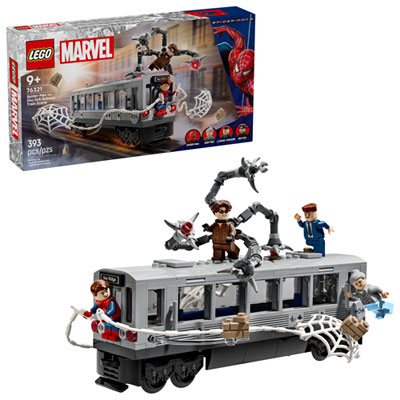 Lego Marvel : La Scène Du Métro Avec Spider-Man Et Doc Ock - 393 Pièces (76321) One of the Best of the Year