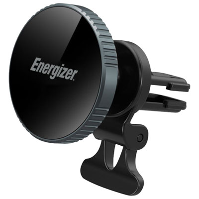 Energizer 15W Qi Wireless Charging Vent Mount - Black
