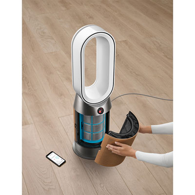 Dyson Hot+ Cool HP2 De-NOx Air Purifier with HEPA Filter - White