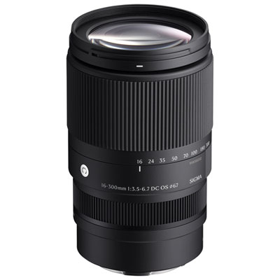Sigma Contemporary 16-300mm f/3.5-6.7 DC OS Lens for Sony E-Mount