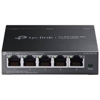 Commutateur À 5 Ports 2,5 Gb De Tp-Link (Tl-Sg105S-M2)