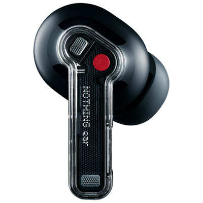 Nothing Ear In-Ear Noise Cancelling True Wireless Earbuds - Black