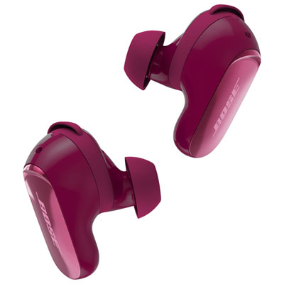 Écouteurs Boutons Bluetooth À Suppression Du Bruit Quietcomfort Ultra (2E Génération) De Bose - Prune Intense