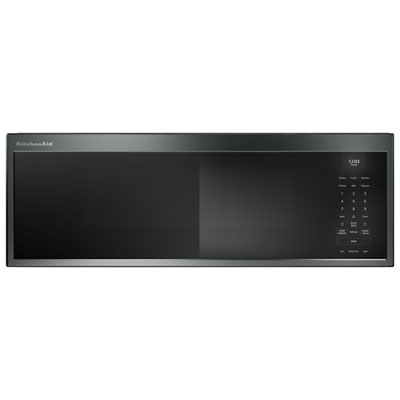 Kitchenaid Over-The-Range Microwave (YKMML550RJP) - 1.1 Cu. Ft. - Juniper Still getting used to it, it's different than my old one, but so far we love the look, and the way the