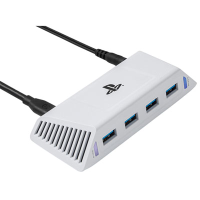 Concentrateur À 4 Ports Usb 5 Gb/s De Powera Pour Playstation 5