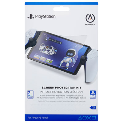 PowerA Screen Protection Kit for PlayStation Portal Remote Player Great item love it kids love it