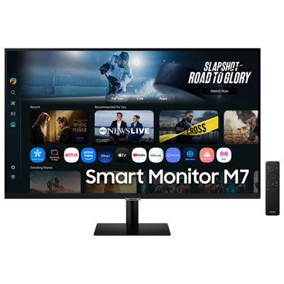 Samsung M7 43" 4K Ultra HD 60Hz 4ms GTG VA LED Smart Gaming Monitor (LS43FM702UNXZA) - Black Best for schooling and other activities  the whole family love and can ejoy