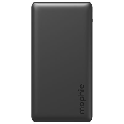 mophie Power Boost 10000 mAh USB-A/USB-C Power Bank - Black