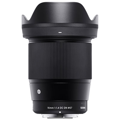Sigma 16mm f/1.4 DC DN Contemporary Lens for Sony E-Mount | Best
