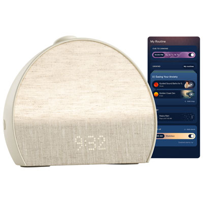 Hatch Restore 3 Smart Sound Machine Sunrise Alarm Clock - Putty