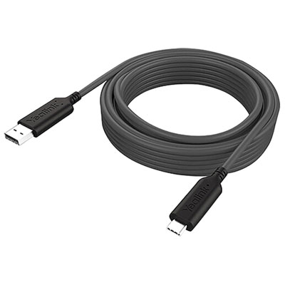Yealink 15m (49.2 ft.) USB-C to USB-A Cable for SmartVision 60 360° Camera (USBC-AC-15M) - Black