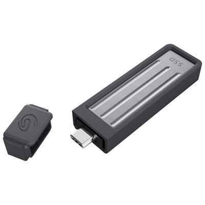 Disque Ssd Externe Usb-C De 2 To Ultracompact De Seagate (Stmx2000400) - Gris Foncé