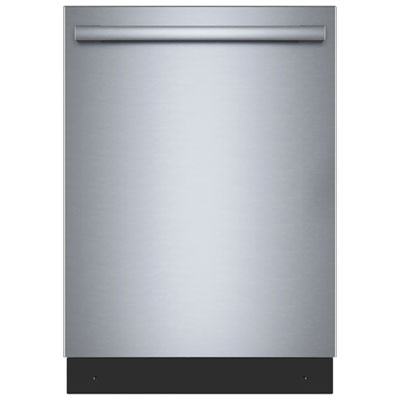 Bosch 500 Series 24" 44dB Built-In Dishwasher with Stainless Steel Tub & Third Rack (SHX65DM5N) - Stainless Best dishwasher