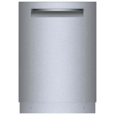Lave-Vaisselle Encastrable 24 Po 44 Db Avec Cuve En Acier Inoxydable Et Troisième Panier Série 500 De Bosch (Shp65Cc5Uc) - Inox The best I ever bought love it And so quiet