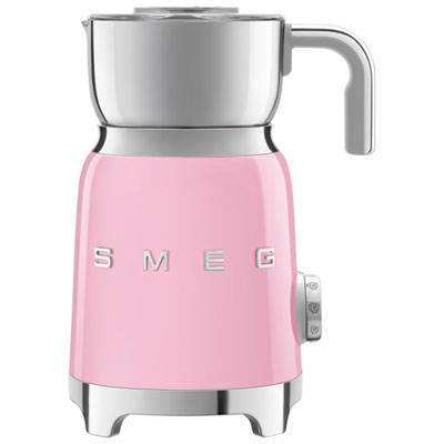 Smeg 50's Style Milk Frother - Pink