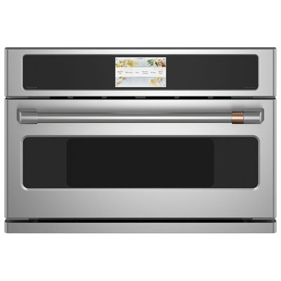 Café Smart 5-in-1 30" 1.7 Cu. Ft. Speed Electric Wall Oven with 120V Advantium (CSB913P2VS1) - Stainless Great