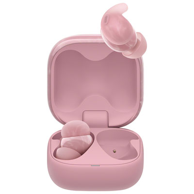 Sony LinkBuds Fit In-Ear Noise Cancelling True Wireless Earbuds - Pink great features