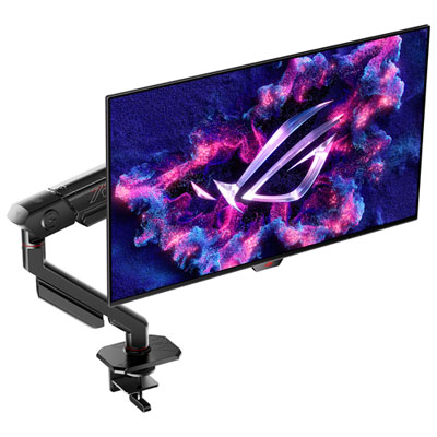 ASUS ROG Ergo 39” Full Motion Monitor Mount - Black