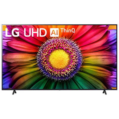"Open Box - LG AI UR80 86"" 4K UHD HDR LED 120Hz webOS Smart TV (86UR8000AUA) - 2025 - Great for Streaming & Gaming"