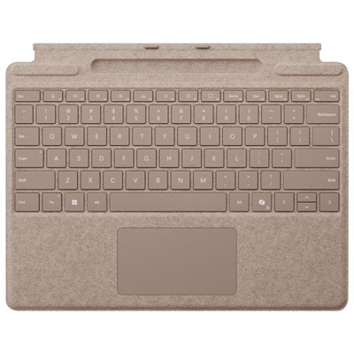 Microsoft Surface Pro Keyboard with Pen Storage for Surface Pro (11th Edition) / Pro 8 / Pro 9 - English - Dune