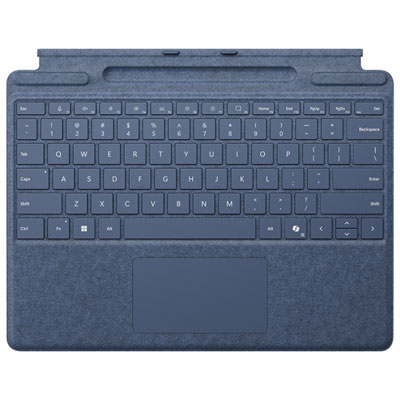 Microsoft Surface Pro Keyboard with Pen Storage for Surface Pro (11th Edition) / Pro 8 / Pro 9 - English - Sapphire