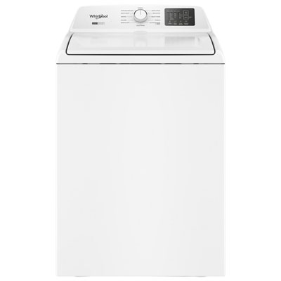 Whirlpool 4.8 Cu. Ft. High Efficiency Top Load Washer (WTW4107SW) - White Great features