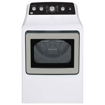 GE 7.2 Cu. Ft. Gas Dryer (GTD49GBMRWS) - White