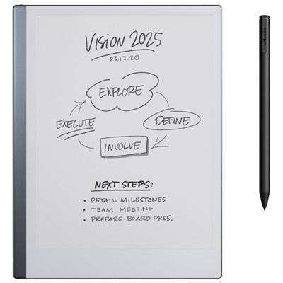 reMarkable 2 10.3" 8GB Paper Tablet with Marker Plus Pen - Black Great notebook